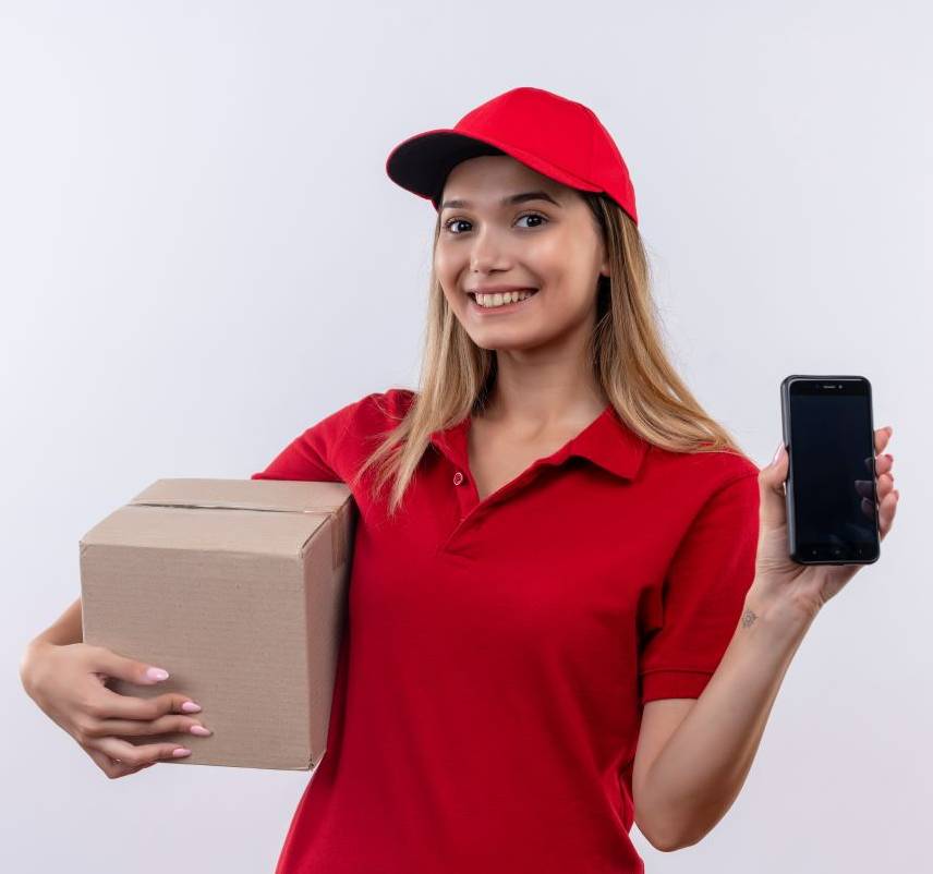 https://newcablojistik.com/wp-content/uploads/2023/07/smiling-young-delivery-girl-wearing-red-uniform-cap-holding-box-phone-isolated-white.jpg